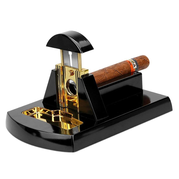 CIGARLOONG Luxury Desktop Cigar Scissors