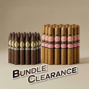 Bundle Clearance - 20pk Cavalier Geneve BII Viso Jalapa Petit No.2 + 20pk Southern Draw Rose of Sharon Toro