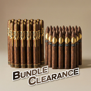 Bundle Clearance - 20pk Liga Undercrown 10 Corona Doble + 20pk Cavalier Geneve Black Serie II Torpedo